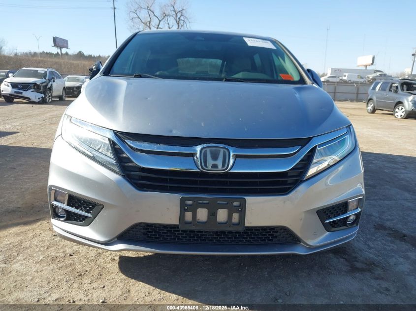 2018 Honda Odyssey Touring VIN: 5FNRL6H8XJB024871 Lot: 43965408