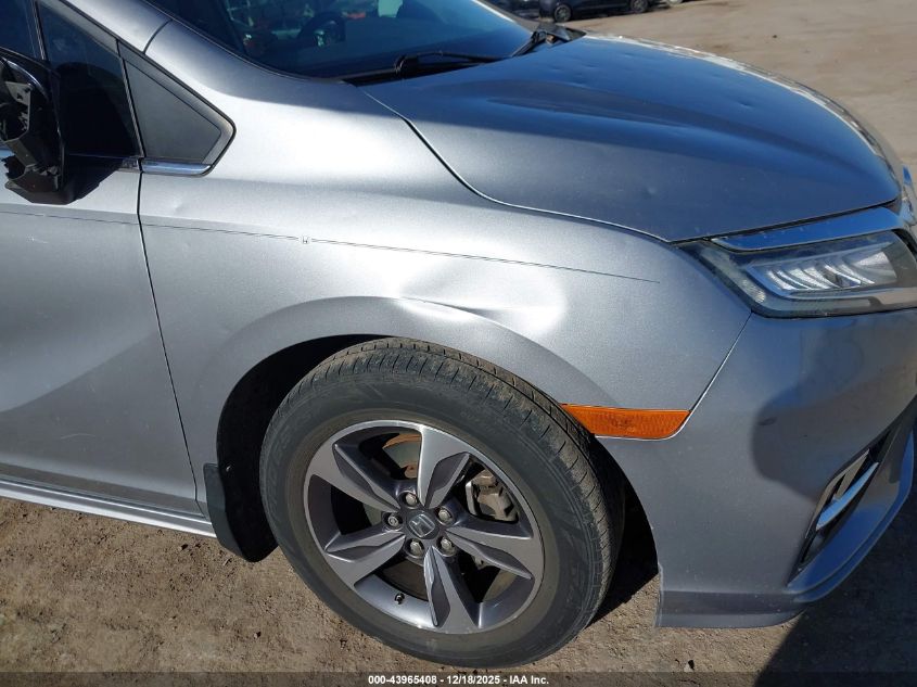 2018 Honda Odyssey Touring VIN: 5FNRL6H8XJB024871 Lot: 43965408