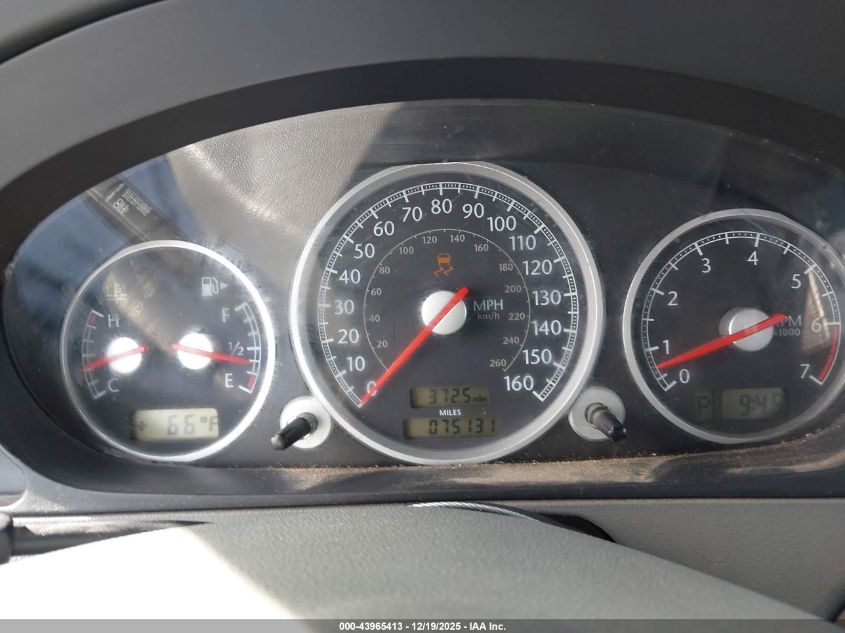 2005 Chrysler Crossfire VIN: 1C3AN65295X033156 Lot: 43965413