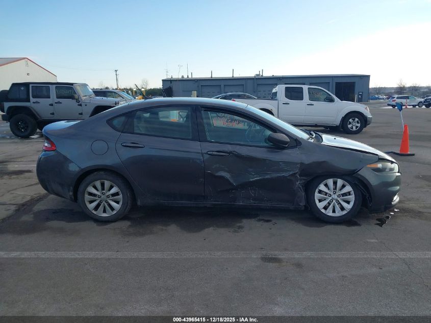 2014 Dodge Dart Sxt VIN: 1C3CDFBB2ED877368 Lot: 43965415