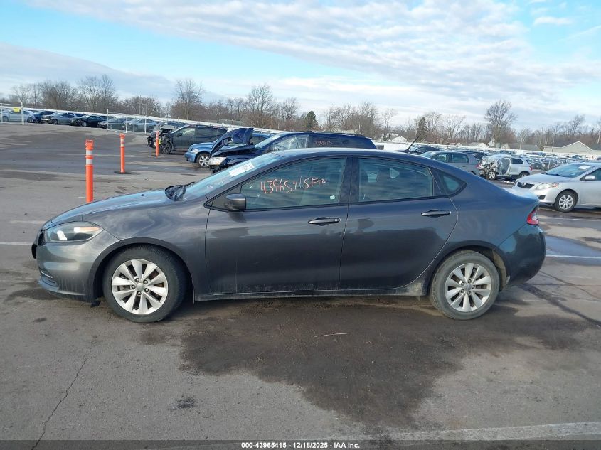 2014 Dodge Dart Sxt VIN: 1C3CDFBB2ED877368 Lot: 43965415