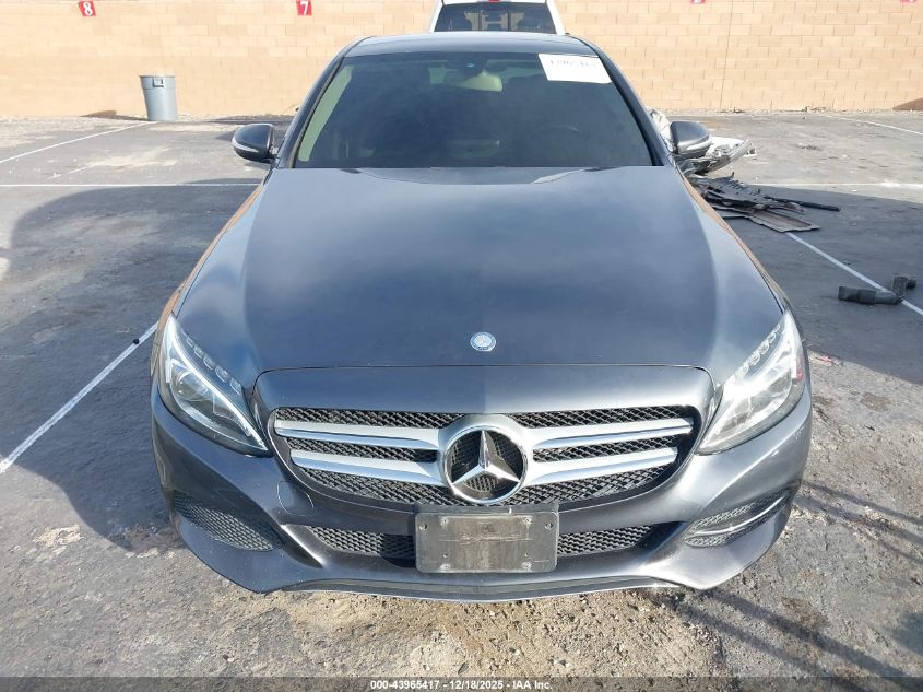 2015 Mercedes-Benz C 300 4Matic VIN: 55SWF4KB3FU075136 Lot: 43965417