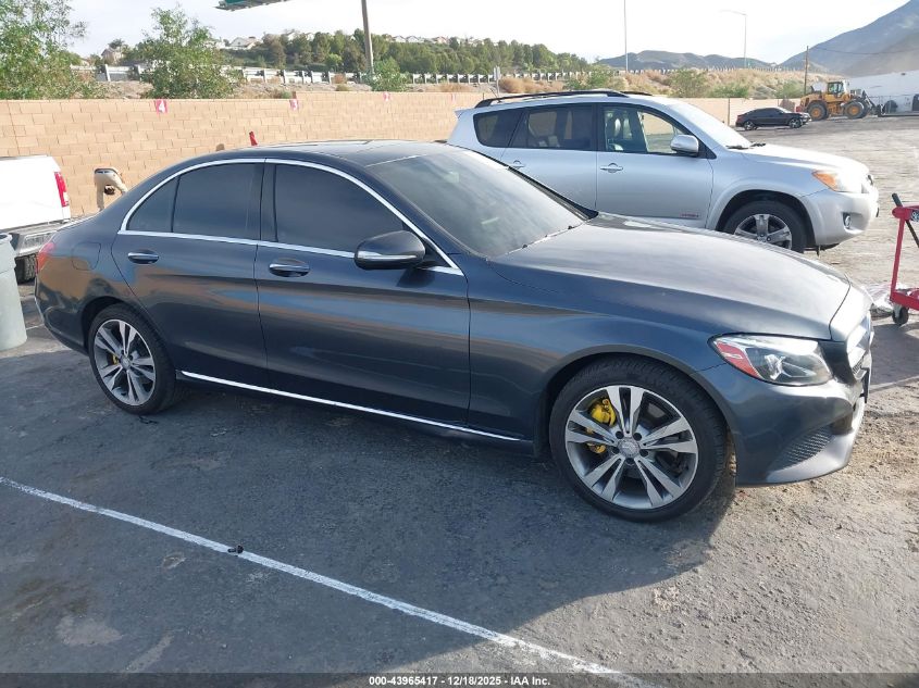 2015 Mercedes-Benz C 300 4Matic VIN: 55SWF4KB3FU075136 Lot: 43965417