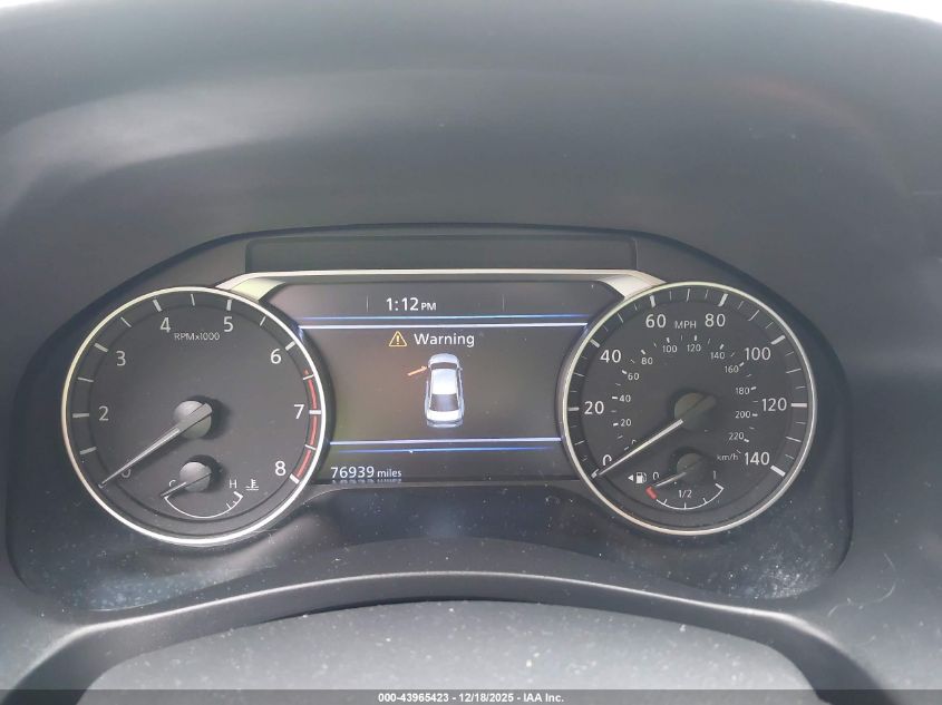 2021 Nissan Altima Sv Fwd VIN: 1N4BL4DV2MN361645 Lot: 43965423