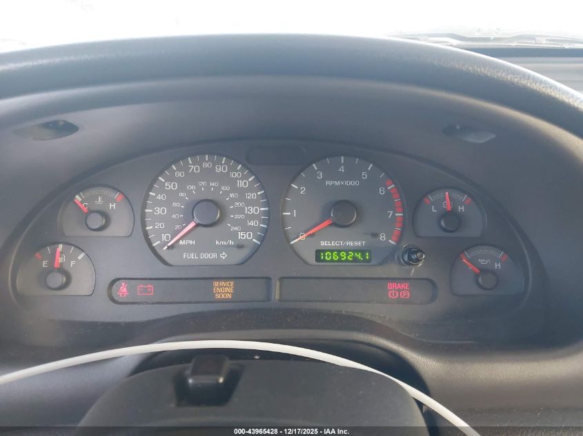 2001 Ford Mustang Gt VIN: 1FAFP45X01F132375 Lot: 43965428