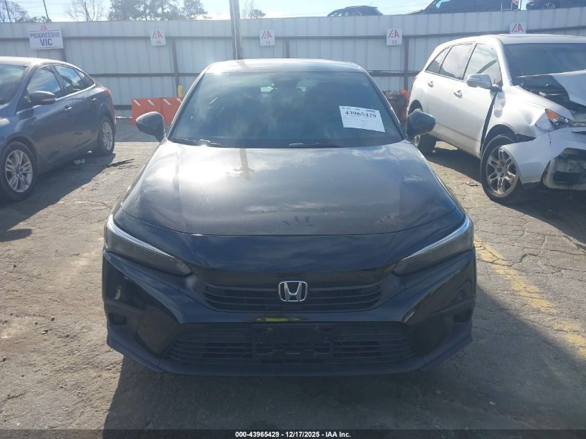 2022 Honda Civic Sport VIN: 2HGFE2F56NH593409 Lot: 43965429