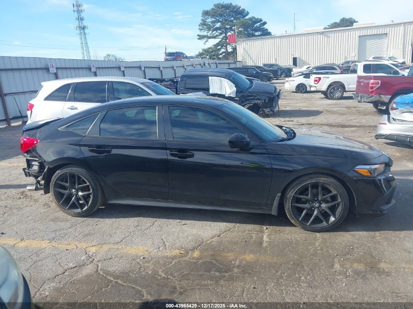 2022 Honda Civic Sport VIN: 2HGFE2F56NH593409 Lot: 43965429