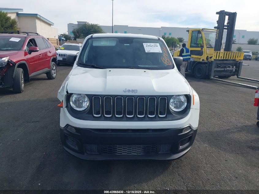 2018 Jeep Renegade Sport 4X4 VIN: ZACCJBAB1JPJ35115 Lot: 43965430