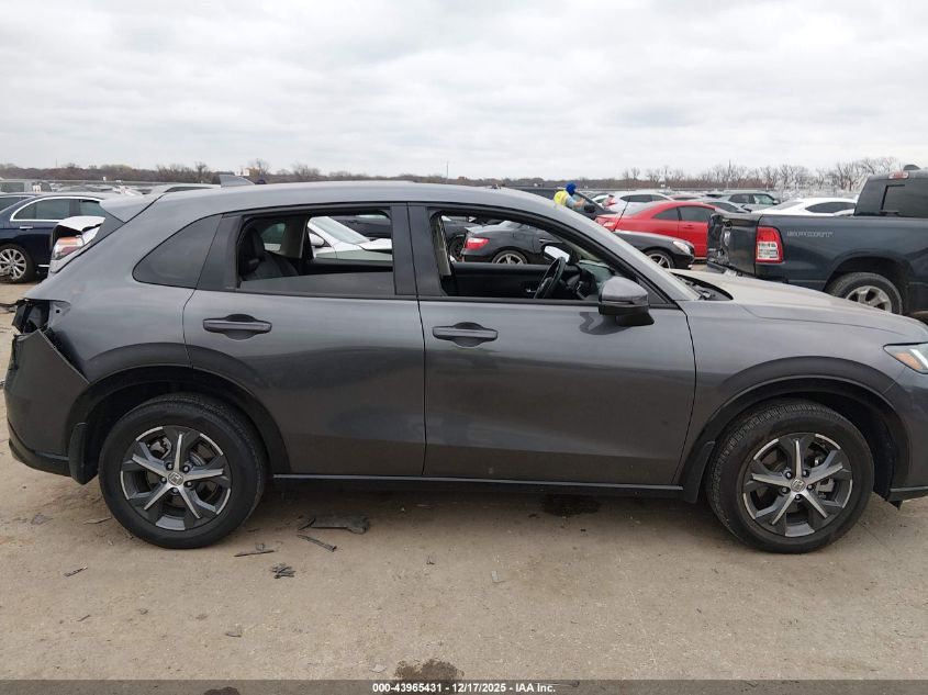 2024 Honda Hr-V 2Wd Ex-L/2Wd Ex-L W/O Bsi VIN: 3CZRZ1H74RM752597 Lot: 43965431