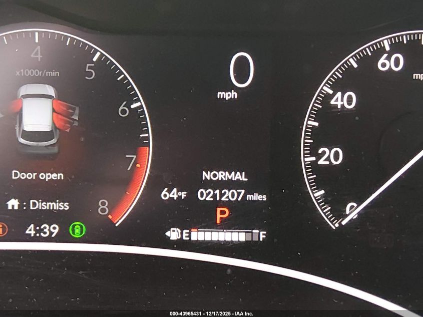 2024 Honda Hr-V 2Wd Ex-L/2Wd Ex-L W/O Bsi VIN: 3CZRZ1H74RM752597 Lot: 43965431