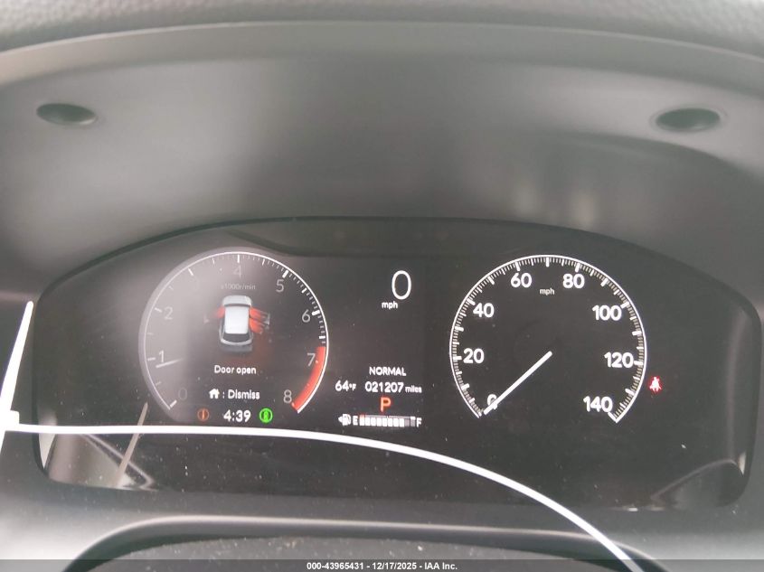 2024 Honda Hr-V 2Wd Ex-L/2Wd Ex-L W/O Bsi VIN: 3CZRZ1H74RM752597 Lot: 43965431