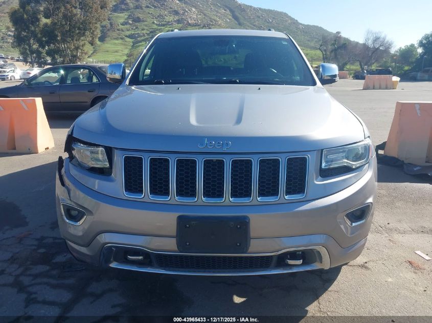 2014 Jeep Grand Cherokee Overland VIN: 1C4RJECG2EC364520 Lot: 43965433