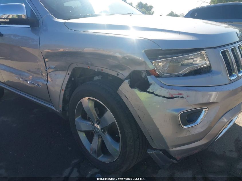 2014 Jeep Grand Cherokee Overland VIN: 1C4RJECG2EC364520 Lot: 43965433