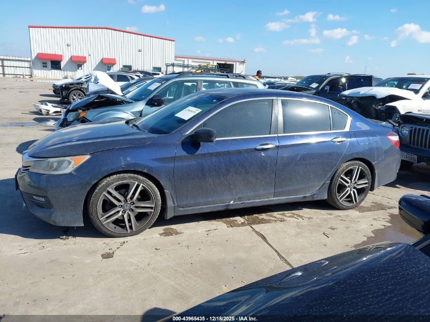 2017 Honda Accord Sport VIN: 1HGCR2F53HA297161 Lot: 43965435