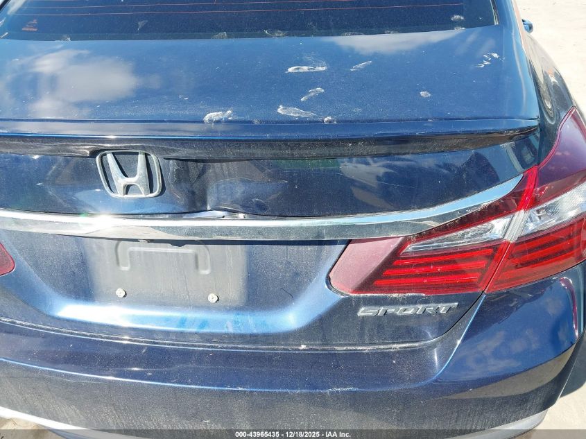 2017 Honda Accord Sport VIN: 1HGCR2F53HA297161 Lot: 43965435