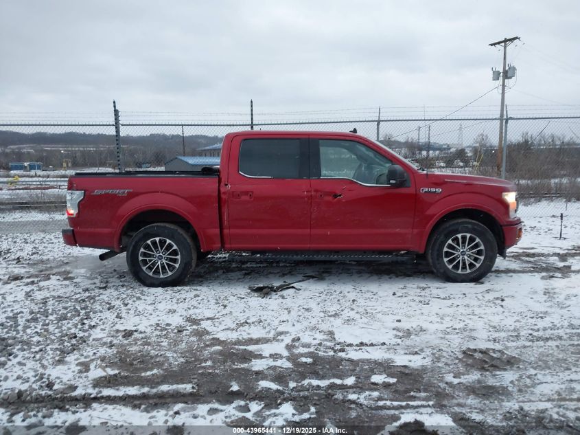 2020 Ford F-150 Xlt VIN: 1FTEW1EP9LFB64333 Lot: 43965441