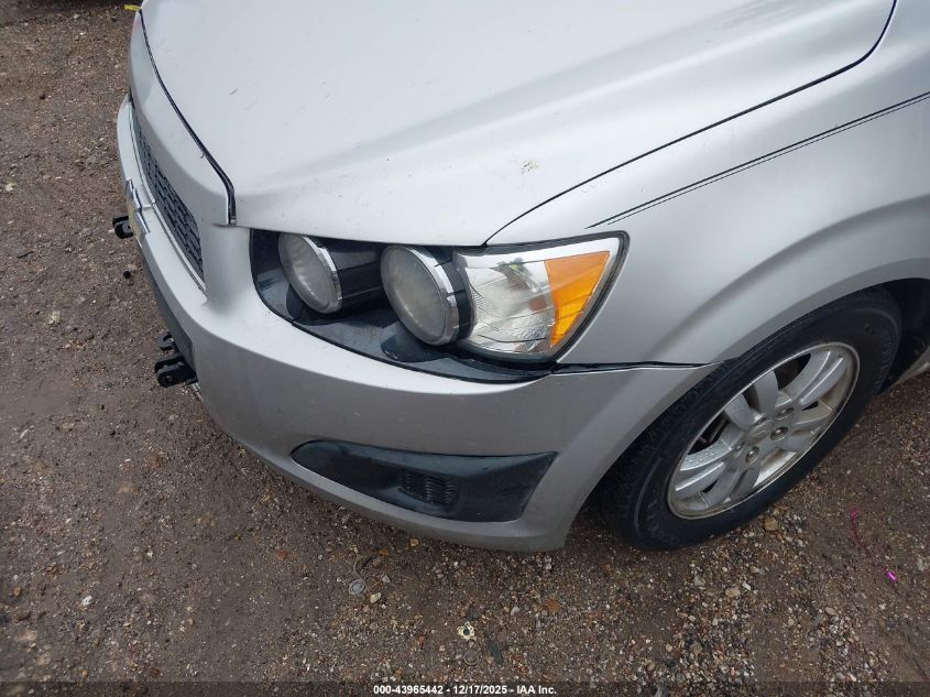 2012 Chevrolet Sonic 2Lt VIN: 1G1JC5SH1C4206851 Lot: 43965442