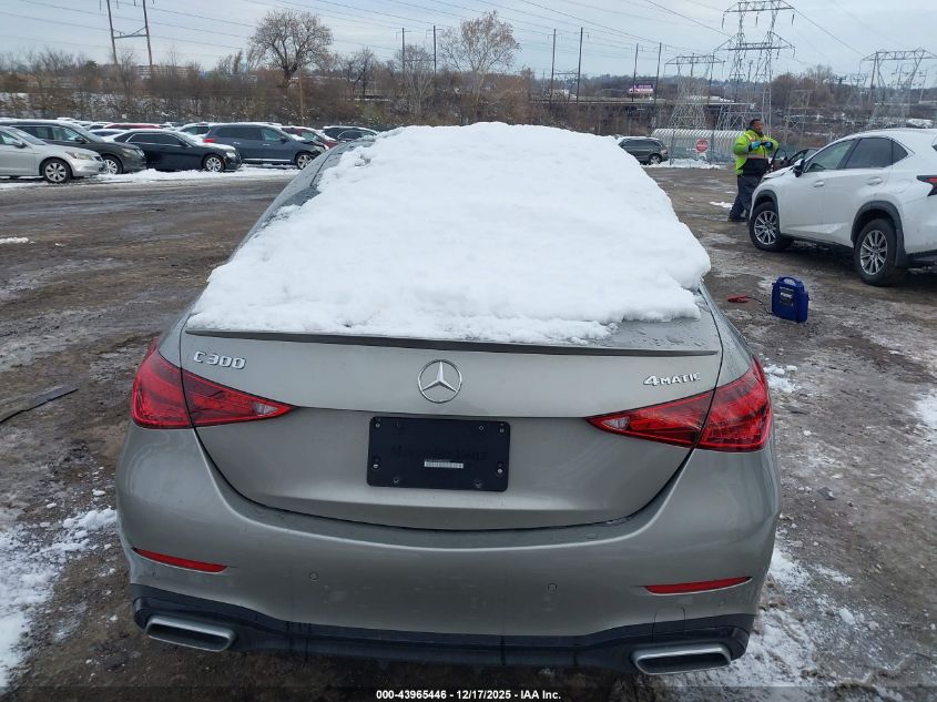 2022 Mercedes-Benz C 300 4Matic VIN: W1KAF4HB8NR060097 Lot: 43965446