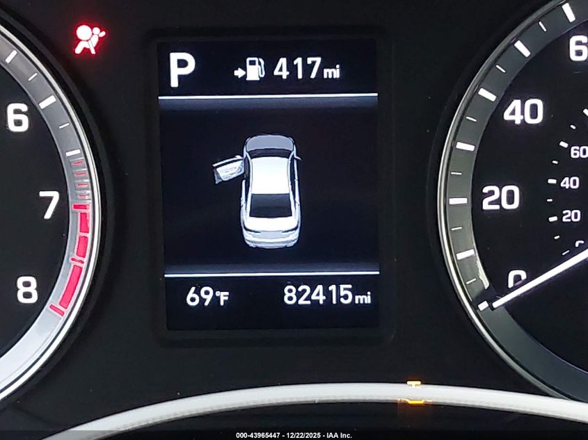 2019 Hyundai Sonata Se VIN: 5NPE24AF2KH750399 Lot: 43965447