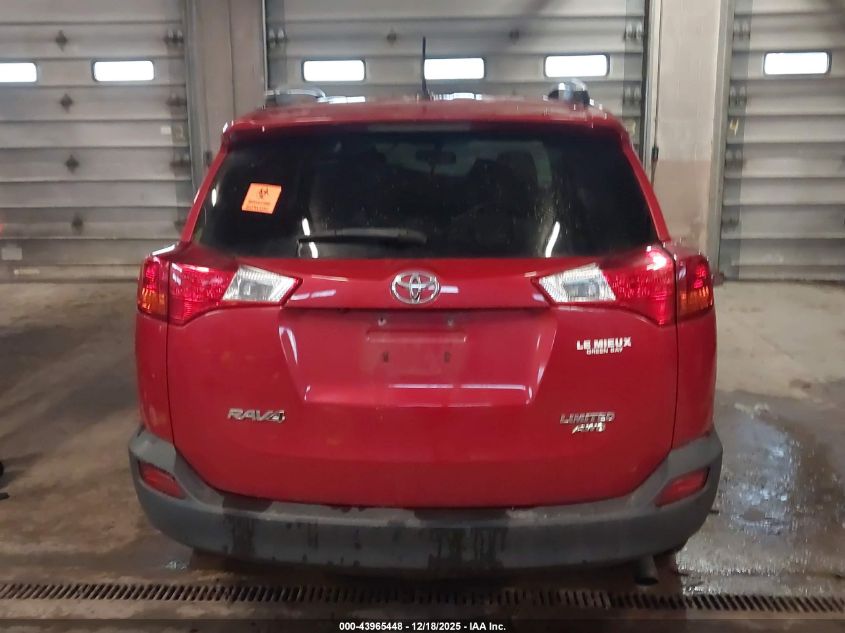 2013 Toyota Rav4 Limited VIN: 2T3DFREV3DW011567 Lot: 43965448