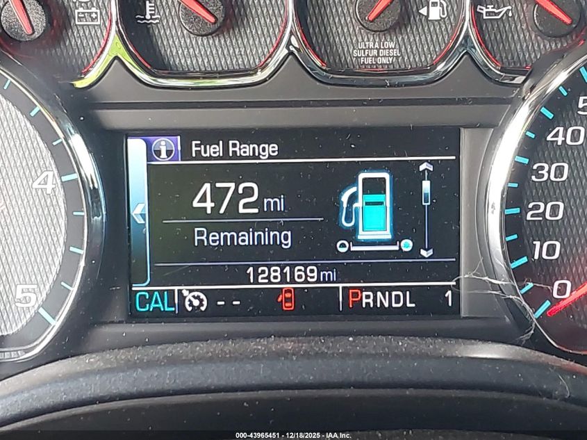 2017 Chevrolet Silverado 2500Hd Ltz VIN: 1GC1KWEY3HF180602 Lot: 43965451