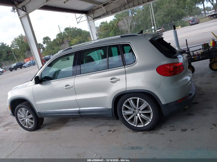2012 Volkswagen Tiguan Se VIN: WVGAV7AX8CW570531 Lot: 43965453