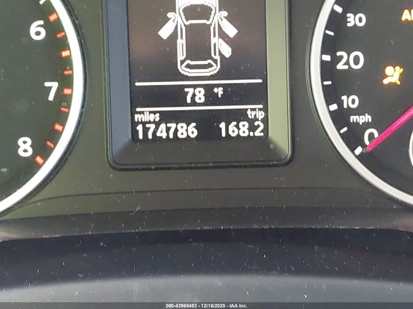 2012 Volkswagen Tiguan Se VIN: WVGAV7AX8CW570531 Lot: 43965453