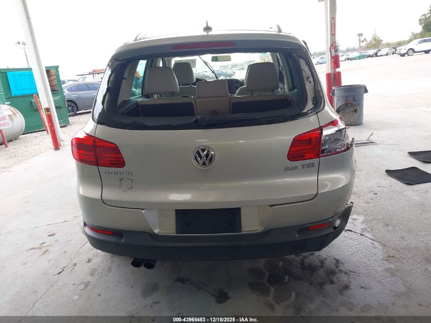2012 Volkswagen Tiguan Se VIN: WVGAV7AX8CW570531 Lot: 43965453