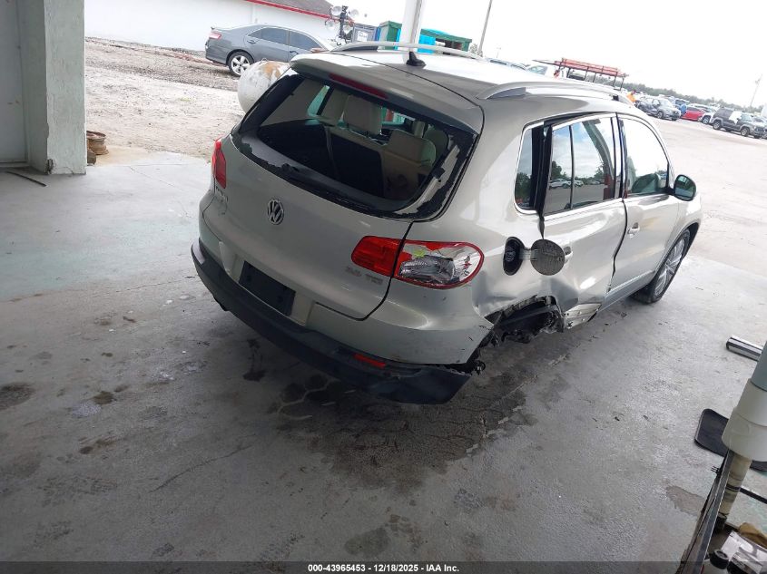 2012 Volkswagen Tiguan Se VIN: WVGAV7AX8CW570531 Lot: 43965453