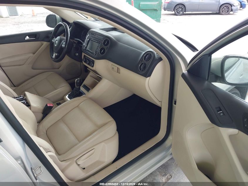 2012 Volkswagen Tiguan Se VIN: WVGAV7AX8CW570531 Lot: 43965453