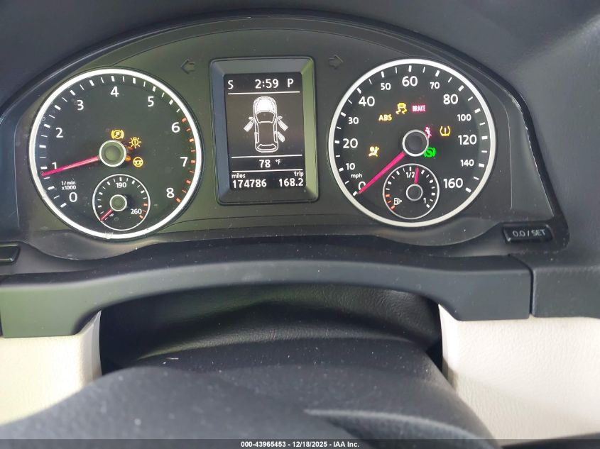 2012 Volkswagen Tiguan Se VIN: WVGAV7AX8CW570531 Lot: 43965453