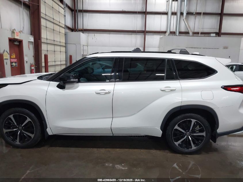 2021 Toyota Highlander Xse VIN: 5TDJZRBH3MS120444 Lot: 43965459