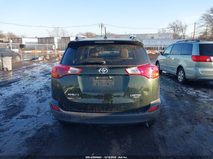 2013 Toyota Rav4 Limited VIN: 2T3DFREV7DW090452 Lot: 43965462