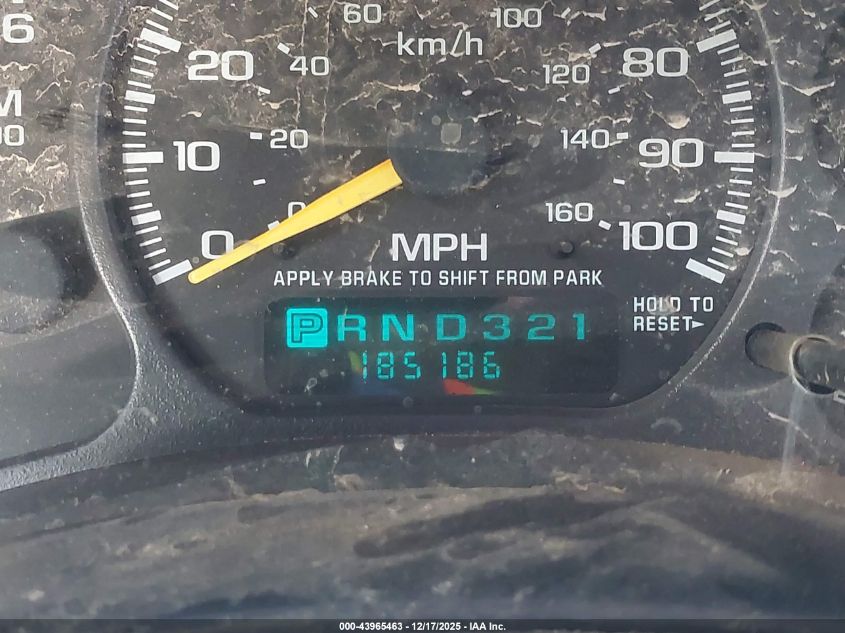 2000 GMC Sierra 1500 Sle VIN: 1GTEC19T8YZ319640 Lot: 43965463