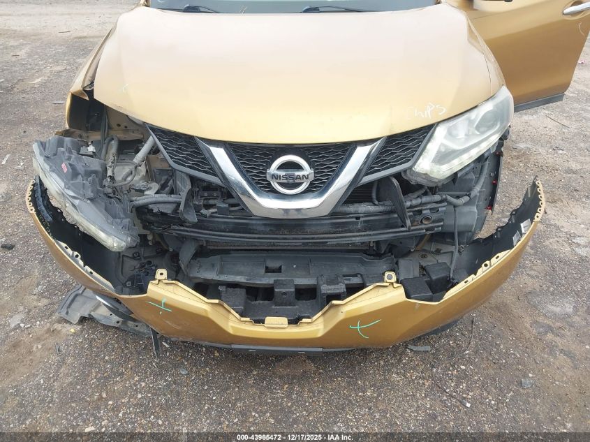 2015 Nissan Rogue Sl VIN: 5N1AT2MT7FC751224 Lot: 43965472