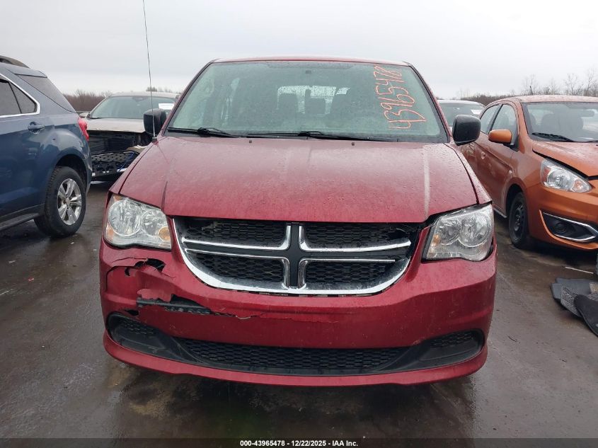 2014 Dodge Grand Caravan American Value Pkg VIN: 2C4RDGBG1ER167186 Lot: 43965478