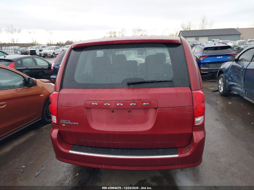 2014 Dodge Grand Caravan American Value Pkg VIN: 2C4RDGBG1ER167186 Lot: 43965478