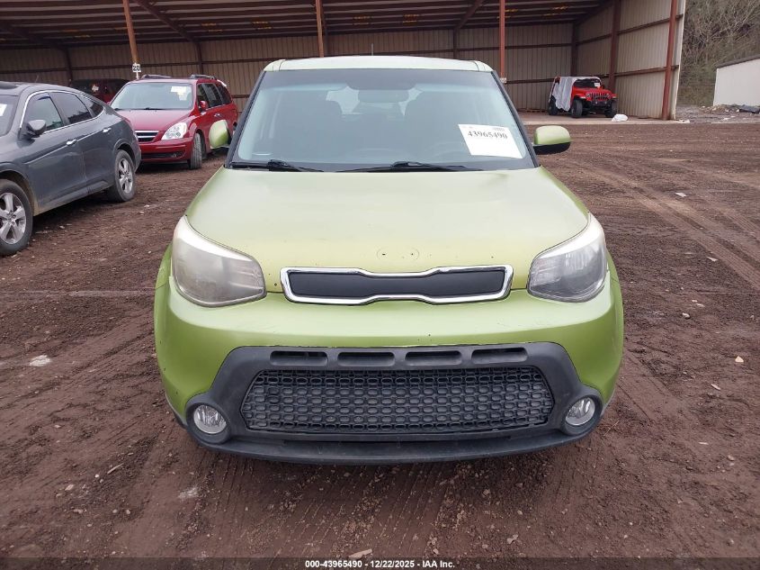 2016 Kia Soul + VIN: KNDJP3A58G7855168 Lot: 43965490