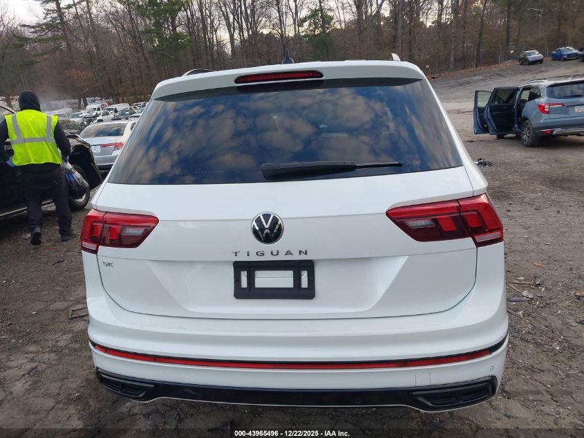 2023 Volkswagen Tiguan 2.0T Se R-Line Black VIN: 3VVCB7AX7PM031430 Lot: 43965496
