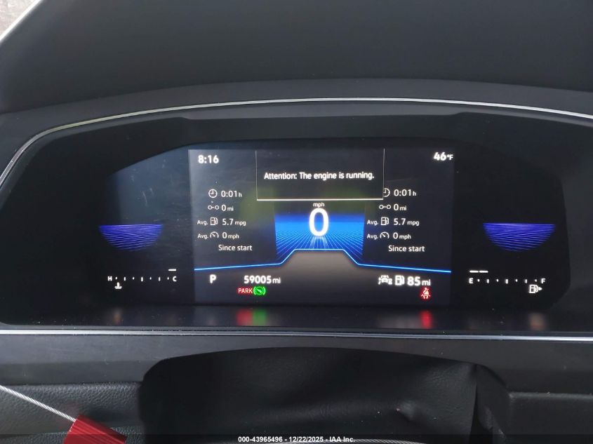 2023 Volkswagen Tiguan 2.0T Se R-Line Black VIN: 3VVCB7AX7PM031430 Lot: 43965496