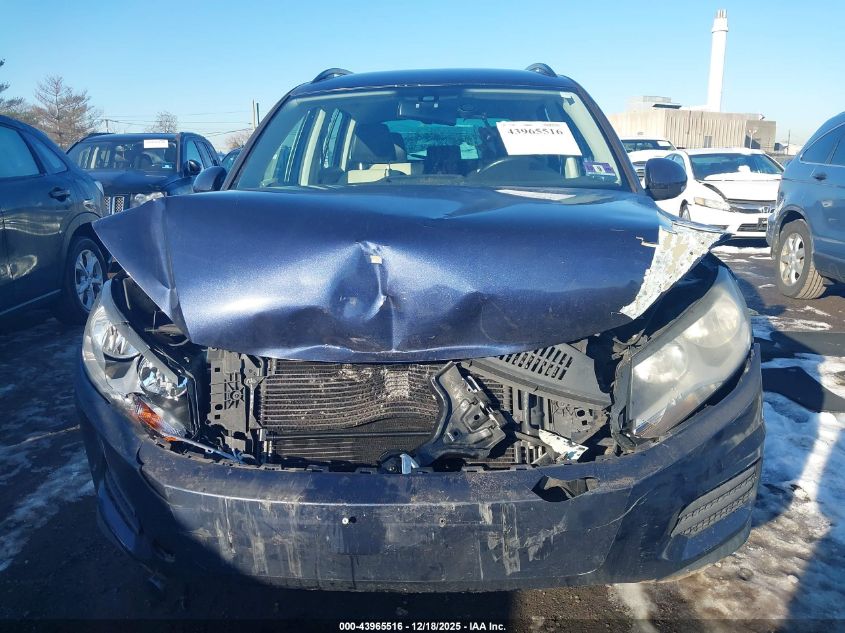 2016 Volkswagen Tiguan S VIN: WVGAV7AX7GW591313 Lot: 43965516