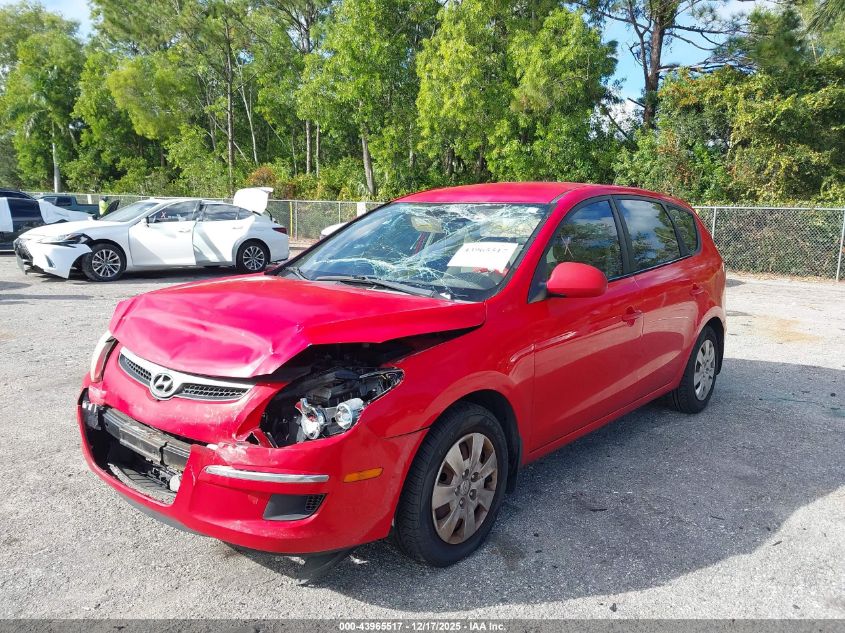 2011 Hyundai Elantra Touring Gls VIN: KMHDB8AE1BU126203 Lot: 43965517