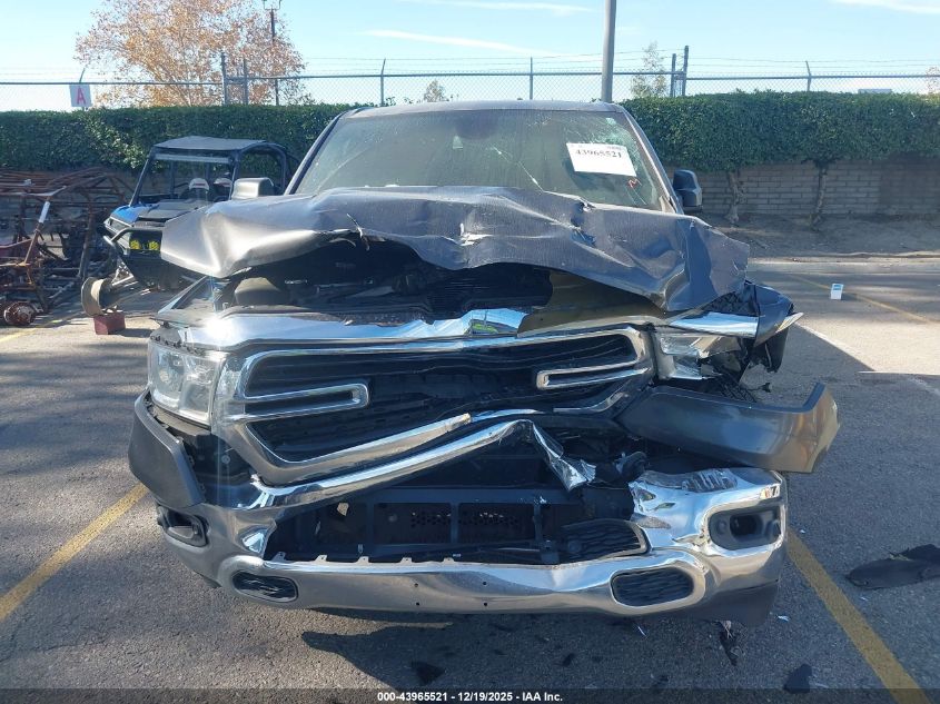 2019 Ram 1500 Big Horn/Lone Star 4X2 6'4 Box VIN: 1C6RREMT0KN685600 Lot: 43965521