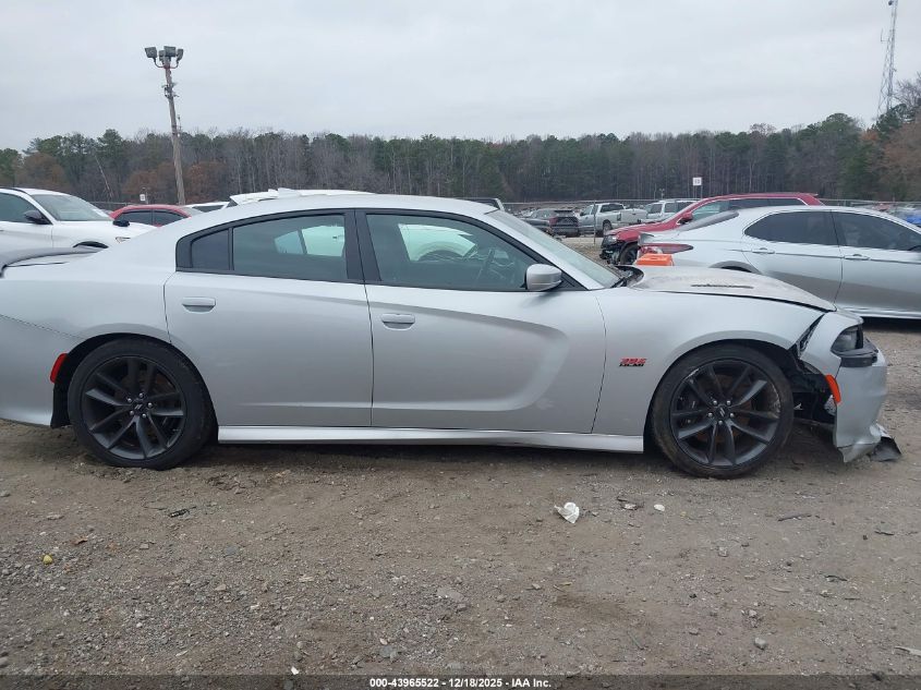 2019 Dodge Charger Scat Pack Rwd VIN: 2C3CDXGJ6KH562223 Lot: 43965522
