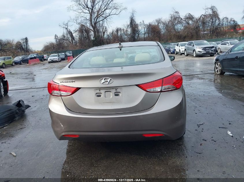 2013 Hyundai Elantra Gls VIN: 5NPDH4AE2DH321008 Lot: 43965524
