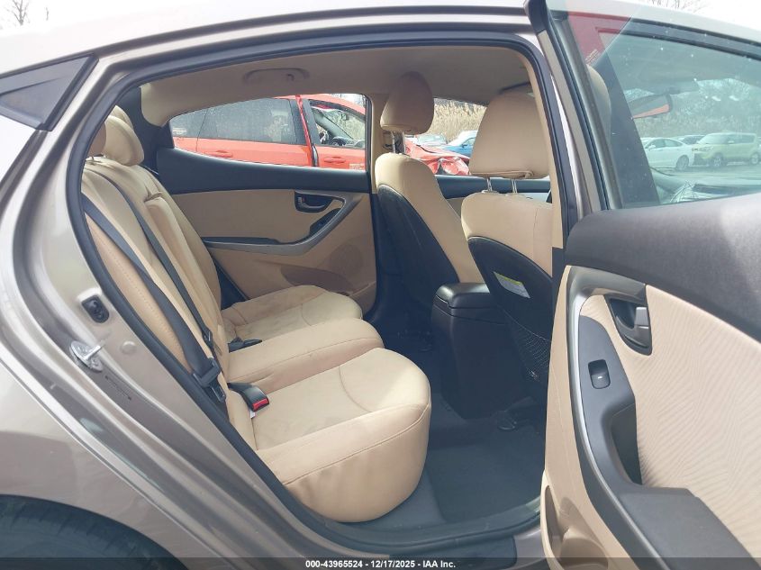 2013 Hyundai Elantra Gls VIN: 5NPDH4AE2DH321008 Lot: 43965524