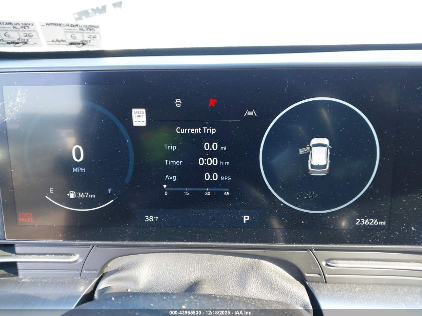 2024 Hyundai Kona Limited VIN: KM8HECA3XRU153842 Lot: 43965530