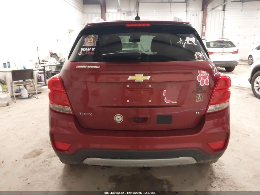 2018 Chevrolet Trax Lt VIN: 3GNCJLSB7JL154632 Lot: 43965532