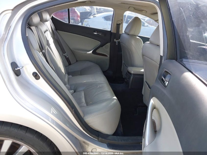 2006 Lexus Is 250 VIN: JTHBK262365005078 Lot: 43965540