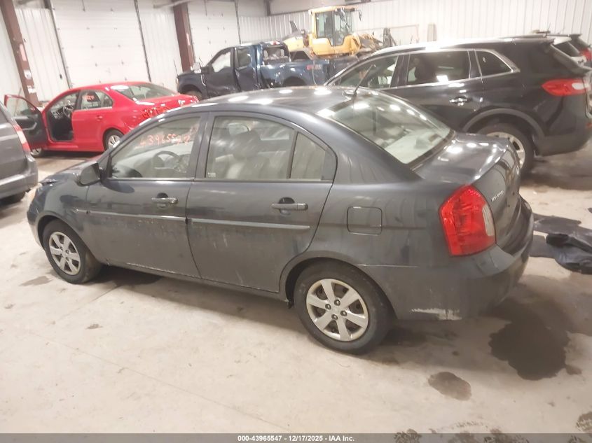 2008 Hyundai Accent Gls VIN: KMHCN46C78U243862 Lot: 43965547